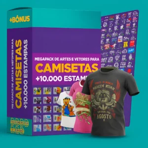 Pack Sublimação de Camisetas